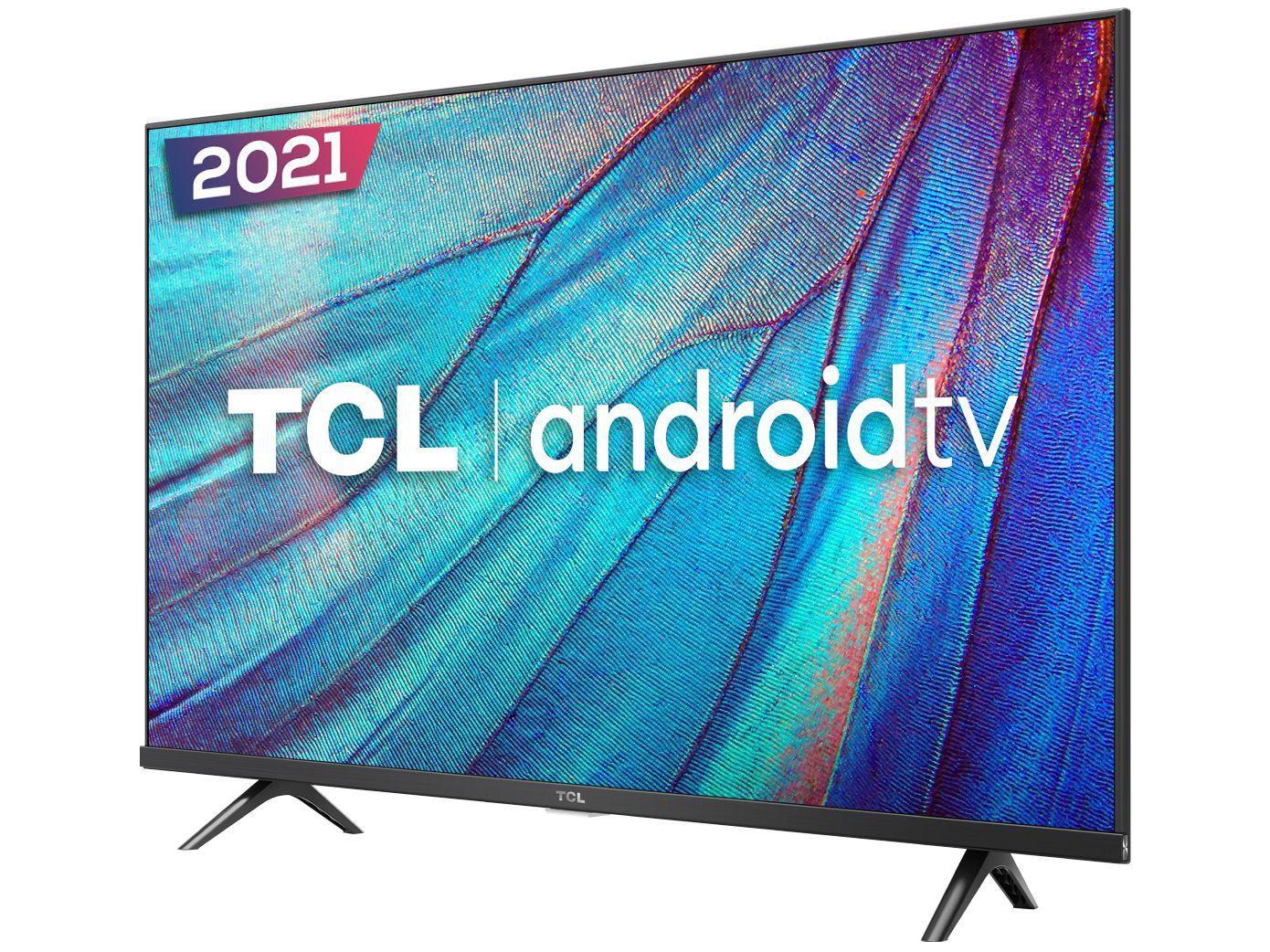 Smart TV 40” Full HD LED TCL S615 VA 60Hz Wi-Fi e Bluetooth 2 HDMI 1 USB