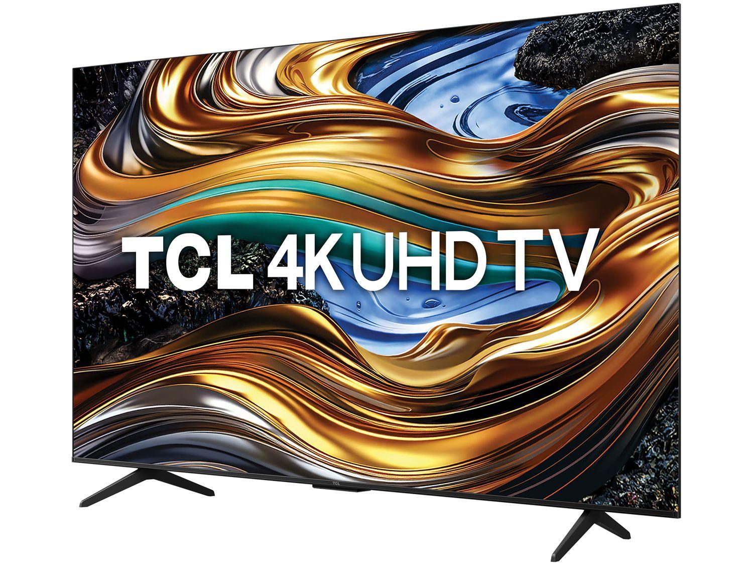 Smart TV 43" 4K UHD LED TCL 43P755 Wi-Fi Bluetooth 3 HDMI 1 USB