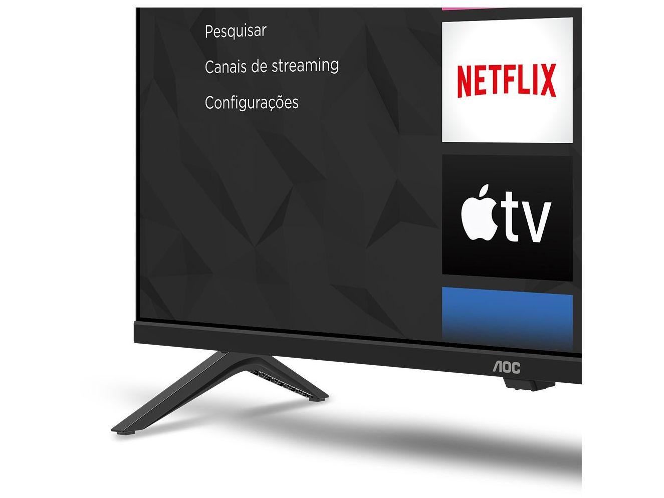 Smart TV 43" Full HD DLED AOC 43S5045/78G VA Wi-Fi 3 HDMI 1 USB