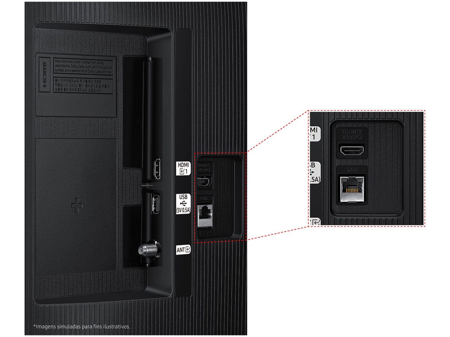 Smart TV 43" Samsung Full HD 43F6000F Tizen Hyper Real 2 HDMI