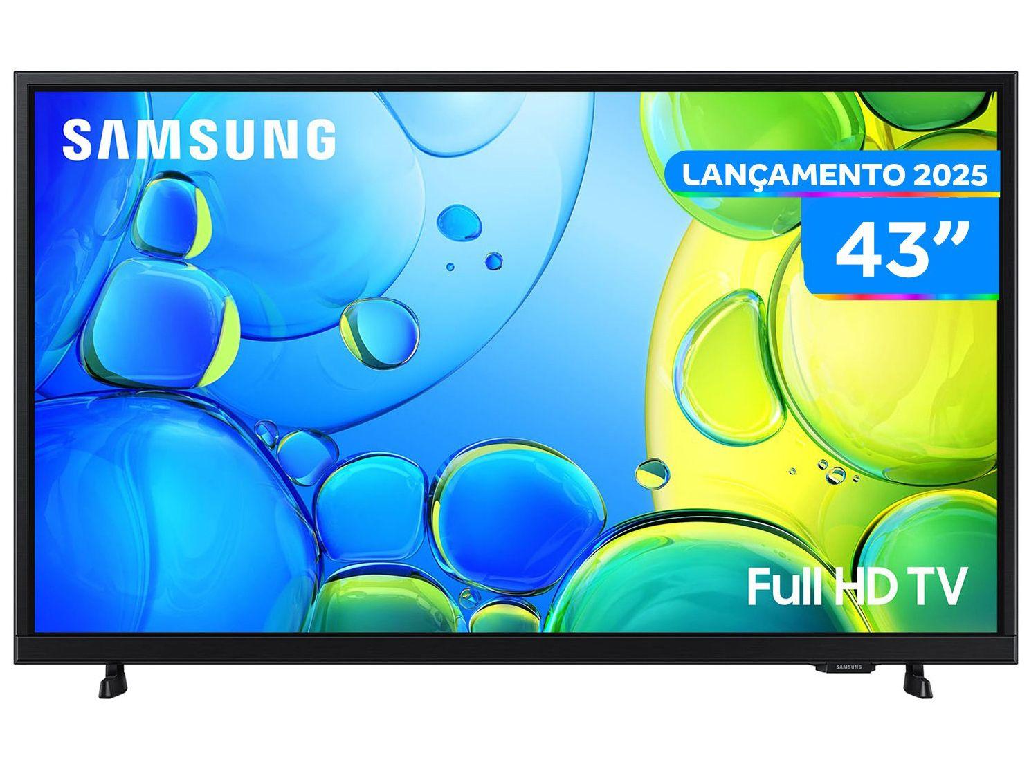 Smart TV 43" Samsung Full HD 43F6000F Tizen Hyper Real 2 HDMI