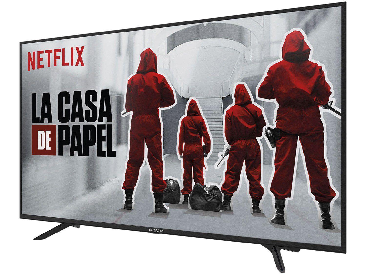 Imagem de Smart TV 4K LED 49” Semp SK6000 Wi-Fi HDR