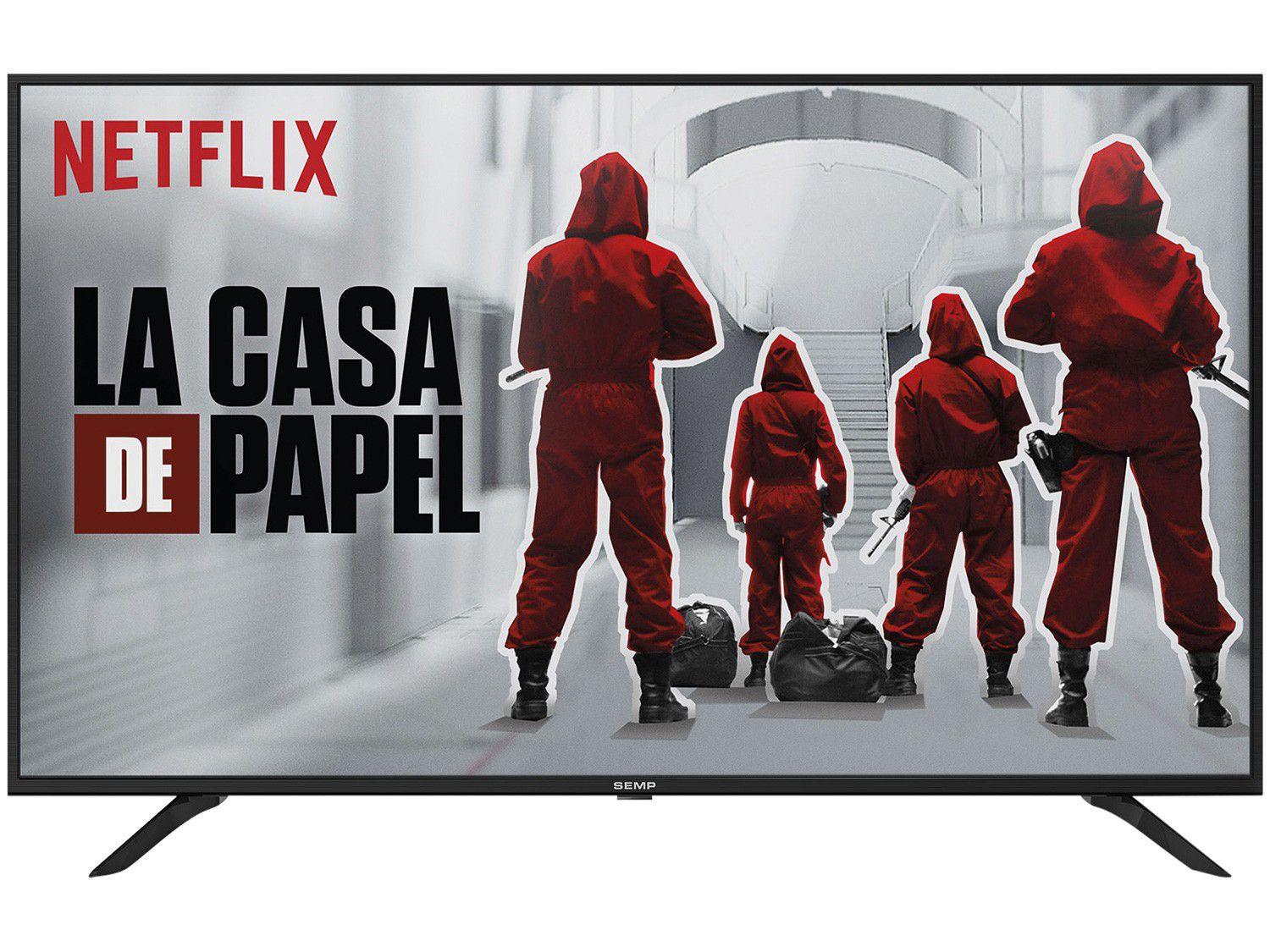 Imagem de Smart TV 4K LED 49” Semp SK6000 Wi-Fi HDR