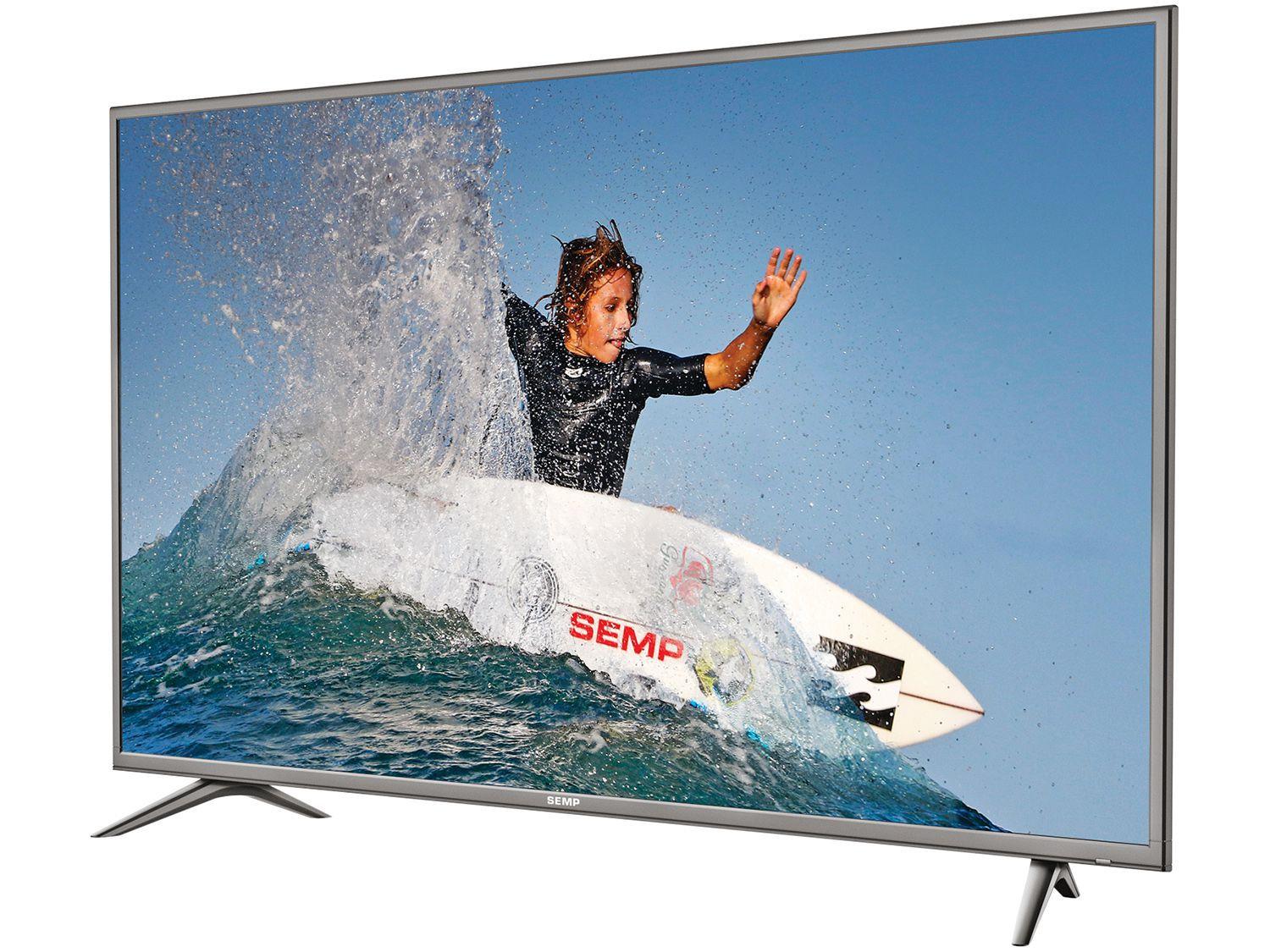 Imagem de Smart TV 4K LED 49” Semp SK6200 Wi-Fi HDR