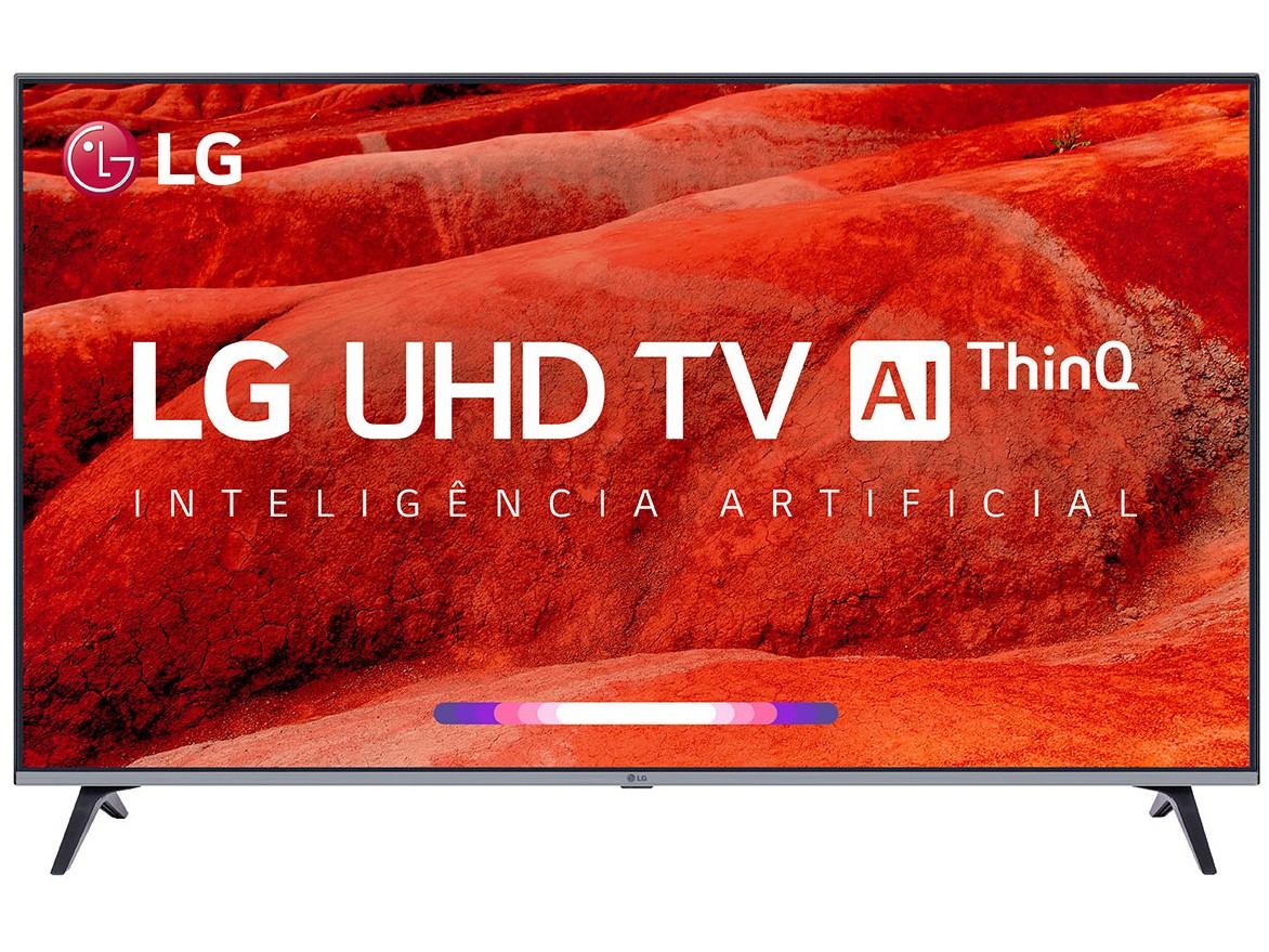 Imagem de Smart TV 4K LED 55” LG 55UM7520PSB Wi-Fi HDR