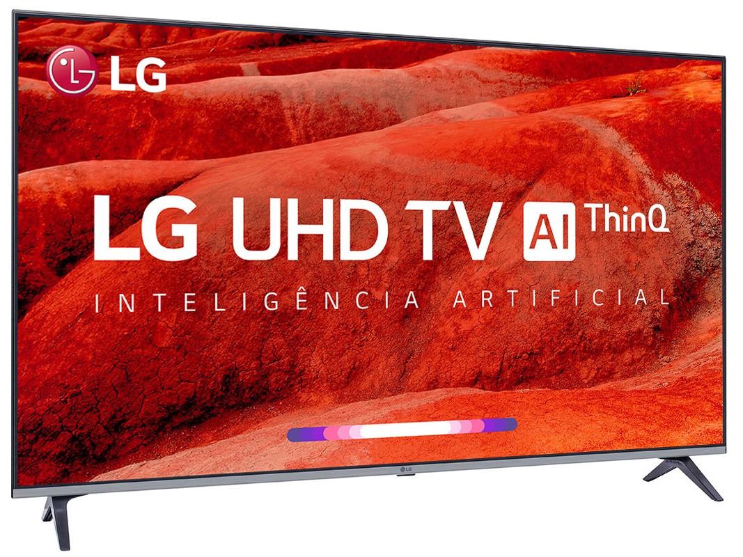 Imagem de Smart TV 4K LED 55” LG 55UM7520PSB Wi-Fi HDR