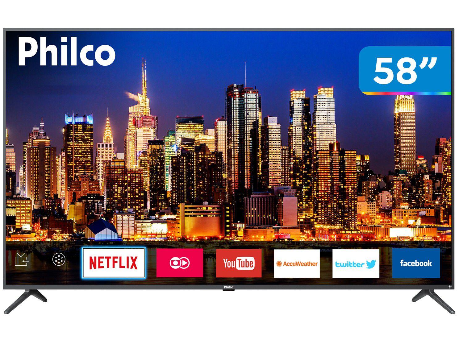 Imagem de Smart TV 4K LED 58” Philco PTV58F60SN Wi-Fi