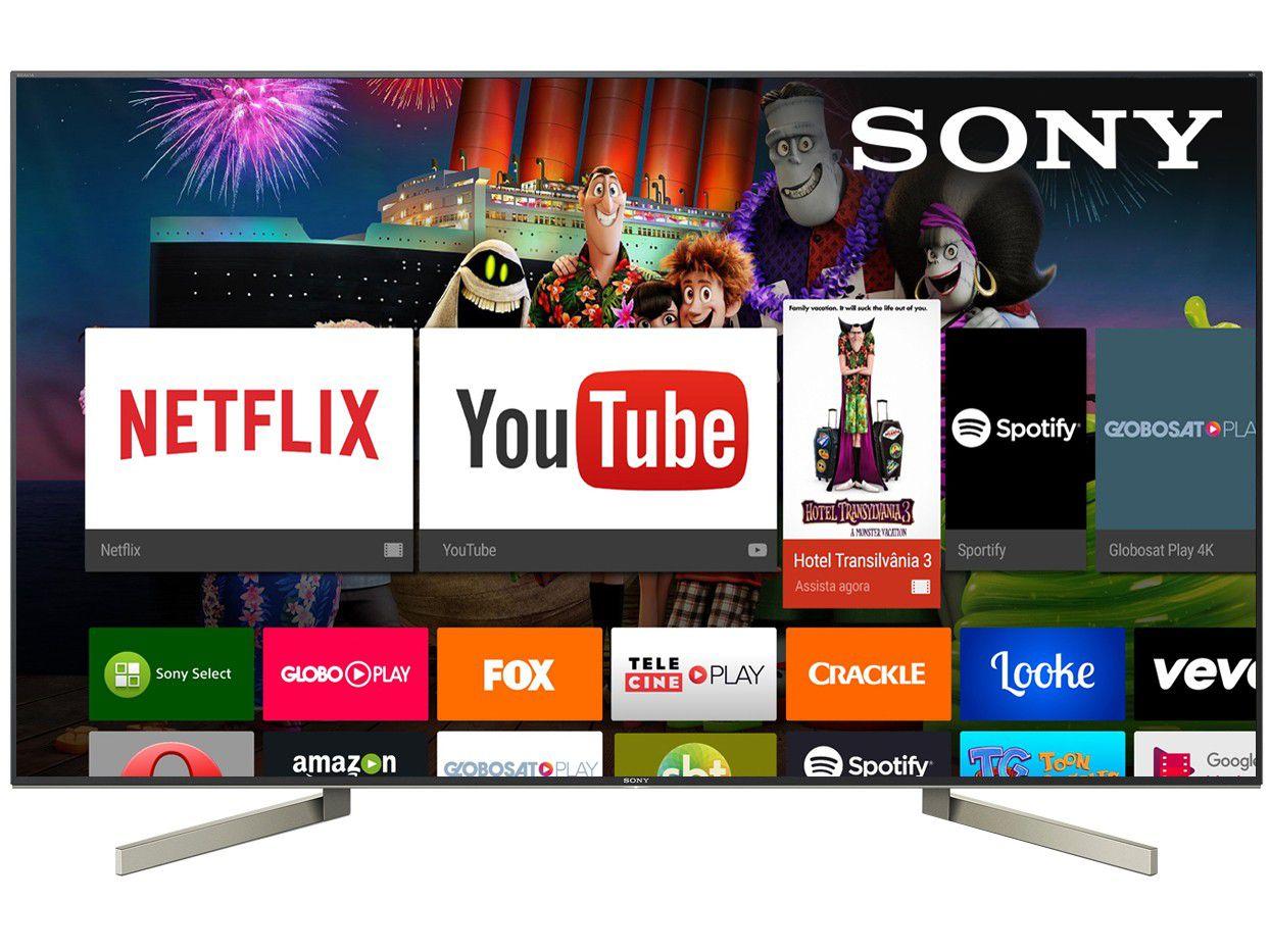 Smart TV 4K LED 85” Sony XBR-85X905F Android - Conversor Digital 4 HDMI