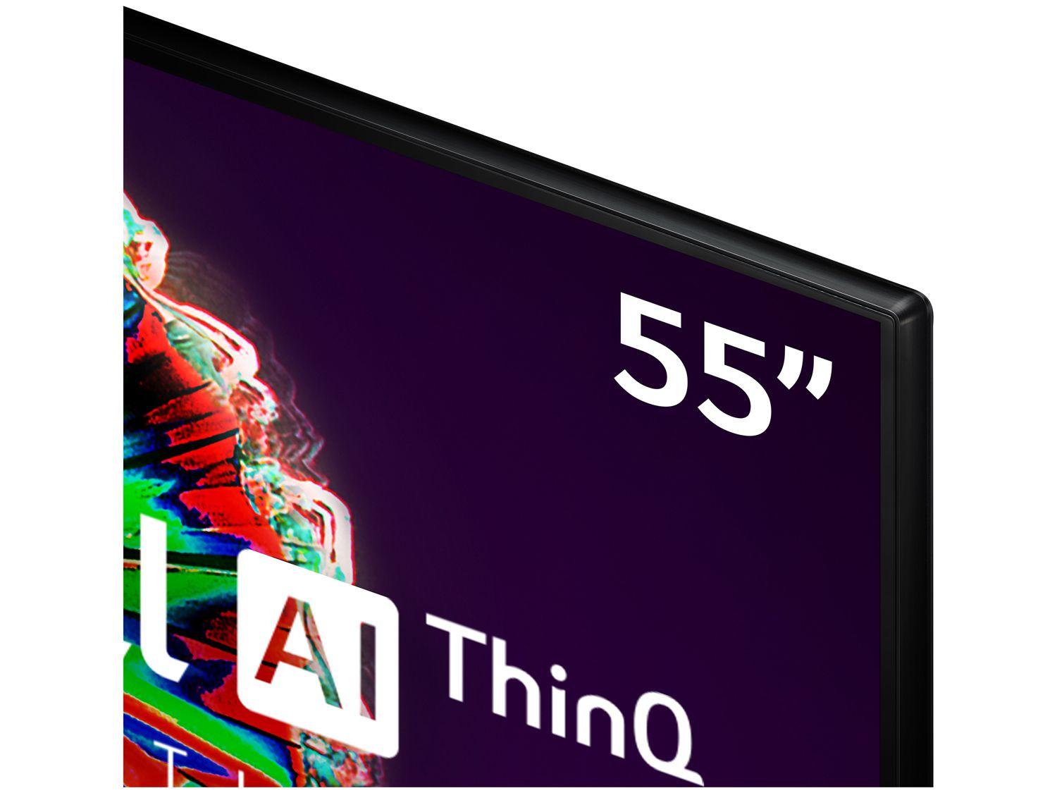 Smart TV 4K NanoCell IPS 55” LG 55NANO81SNA WiFi Bluetooth HDR