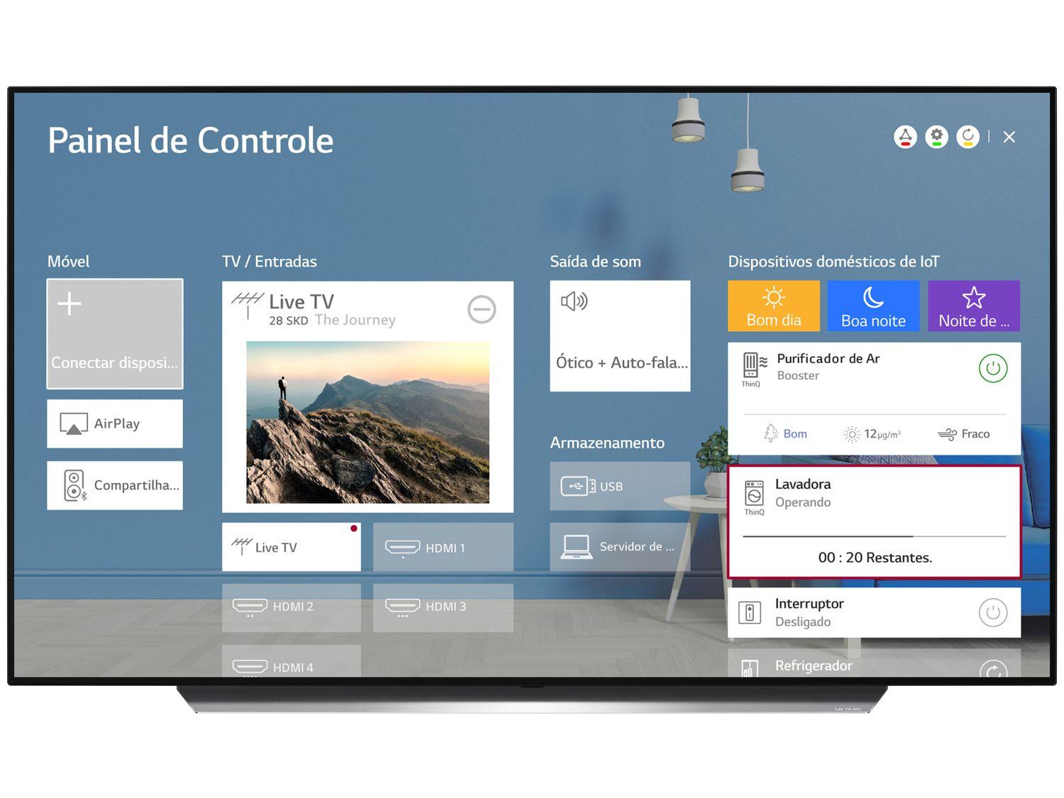Smart TV 4K OLED IPS 65” LG OLED65CXPSA