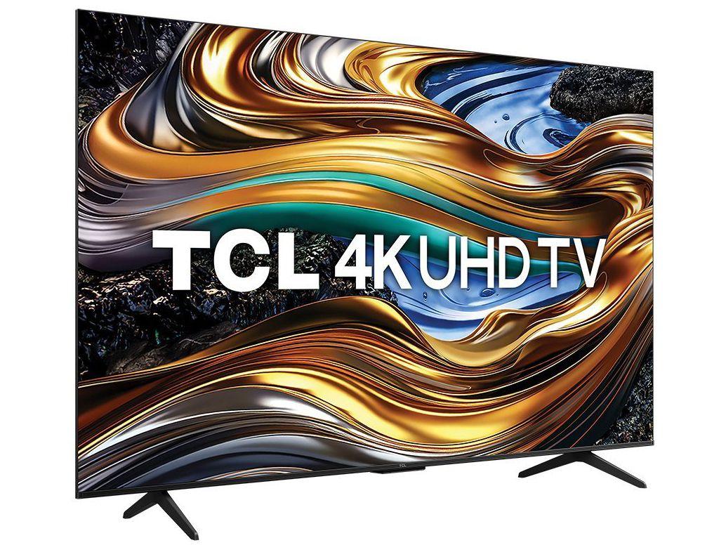Smart TV 50" 4K UHD LED TCL 50P755 Wi-Fi Bluetooth 3 HDMI 1 USB