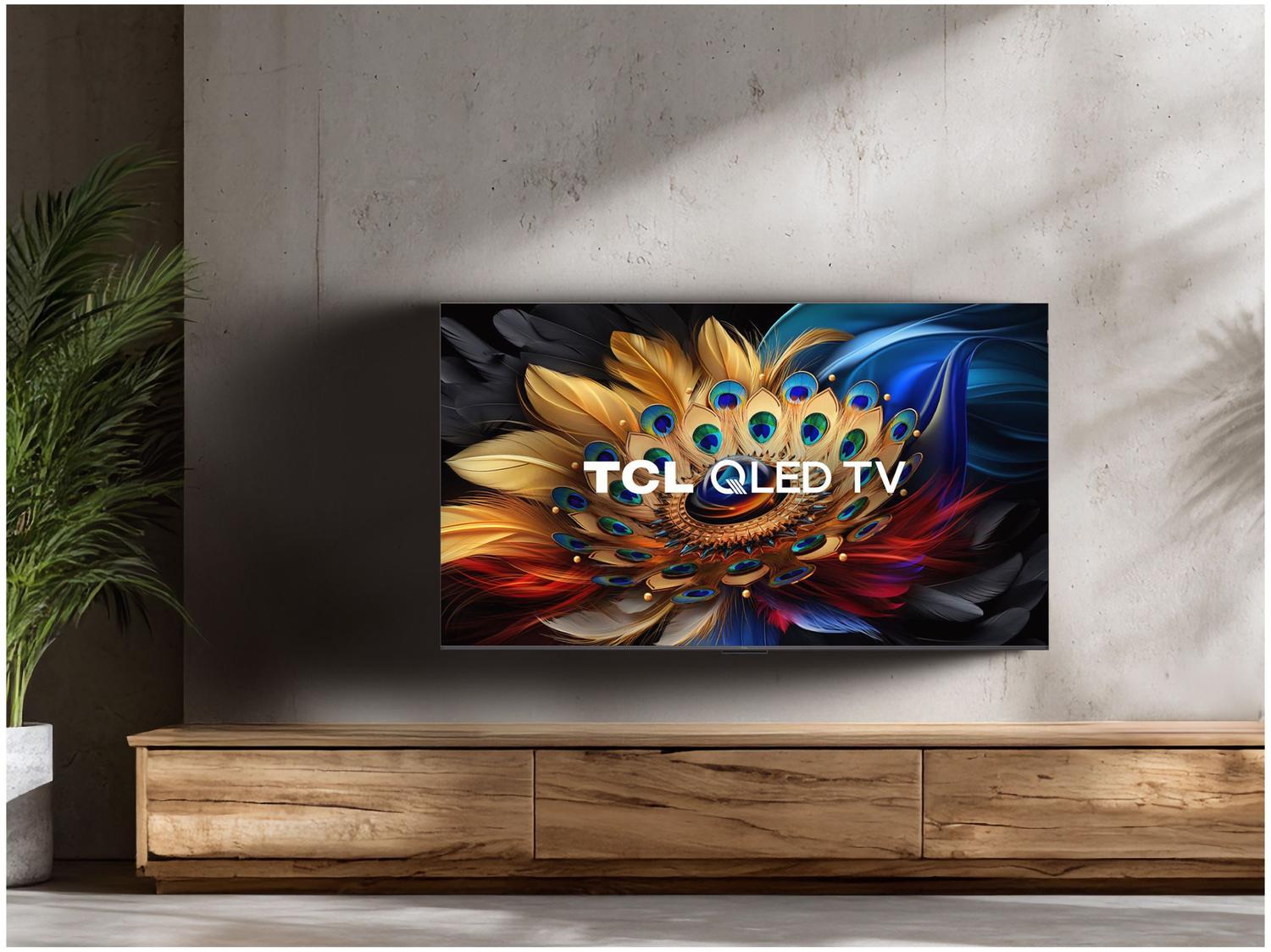 Smart TV 50” 4K UHD QLED TCL 50C655 Wi-Fi