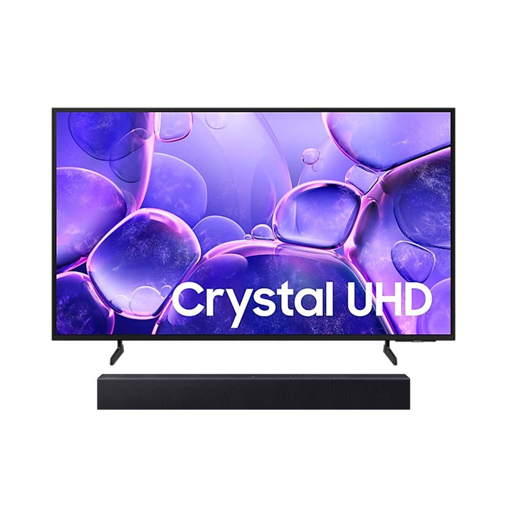 Smart TV 50” Crystal UHD 4K U8100F 2025 + Soundbar HW-B400F/ZD – Samsung