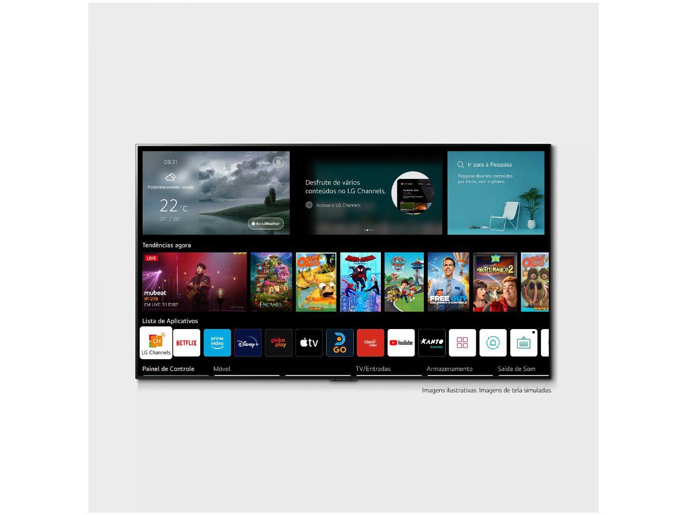 Smart TV 55” 4K LED LG NanoCell 55NANO80