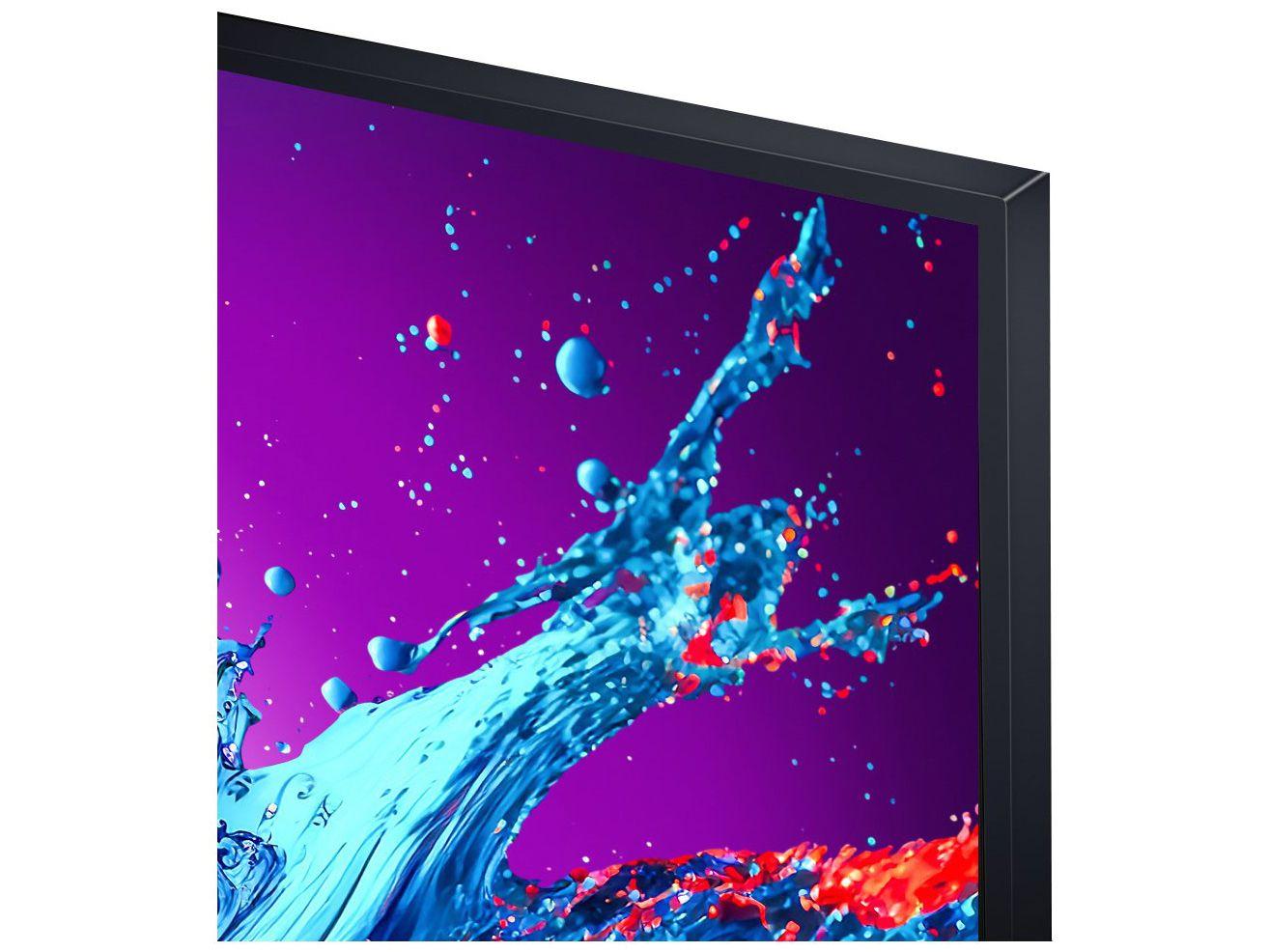 Smart TV 55" 4K QNED LG 55QNED80TSA WebOS 24 Processador a5 Ger7 Wi-Fi Bluetooth com Alexa e Chromecast 3 HDMI 2 USB