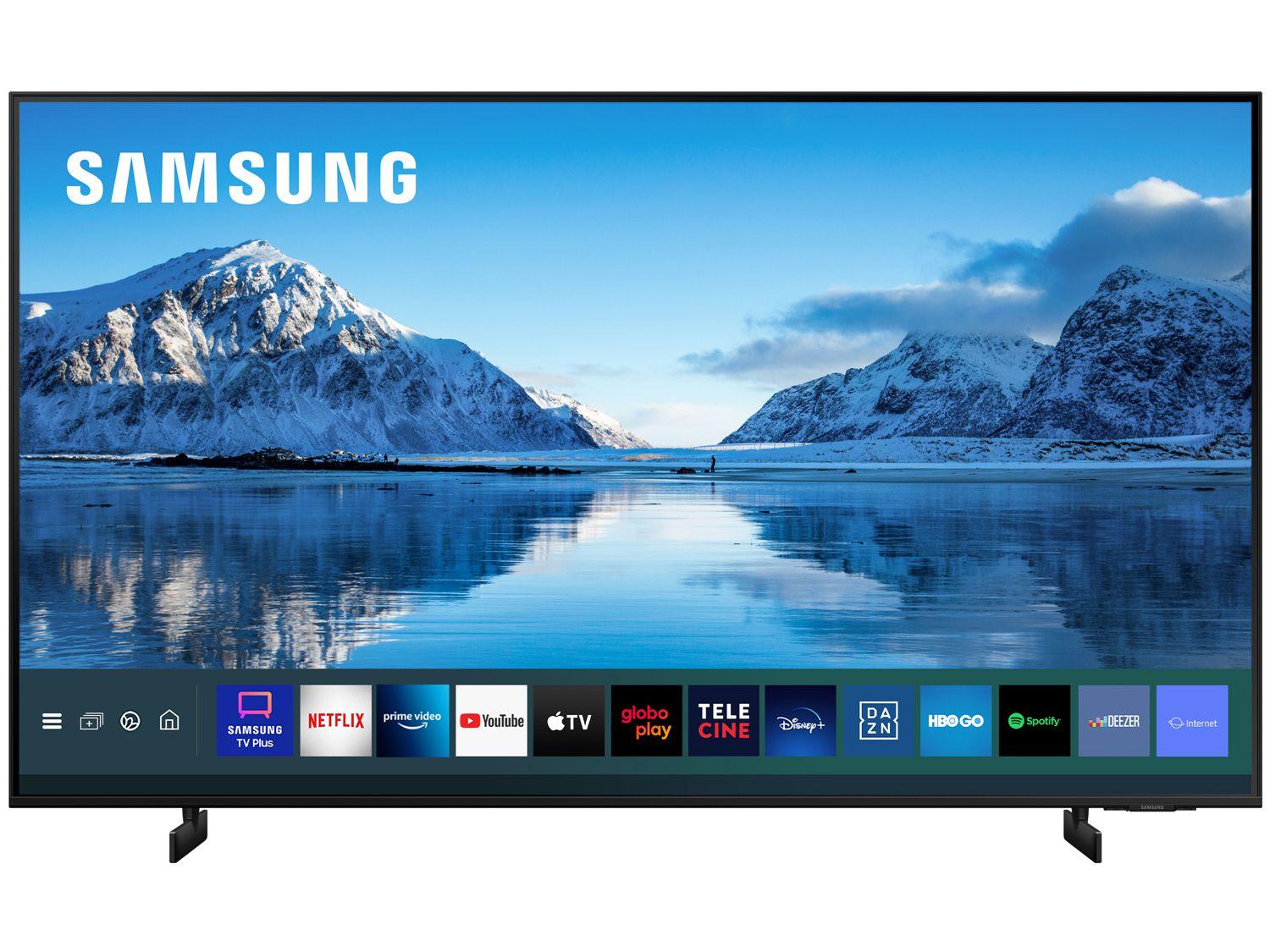 Smart TV 55” Crystal 4K Samsung 55AU8000 WiFi Bluetooth HDR Alexa