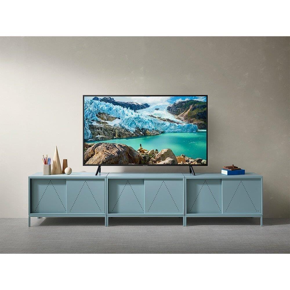 Smart TV 55” LED Samsung UN55RU7100GXZD 4K Ultra HD HDR com WiFi, 2 USB ...