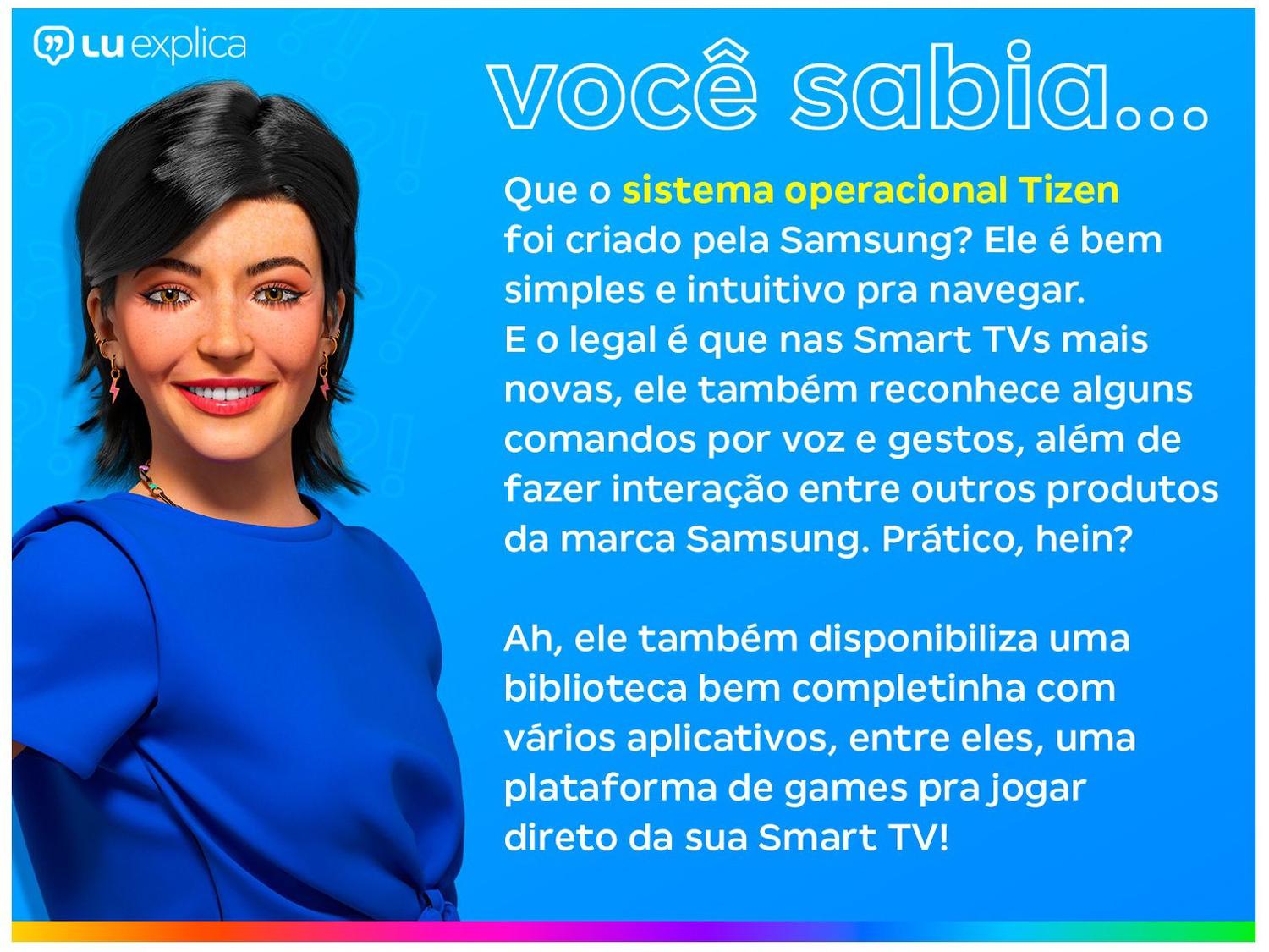 Smart TV 55” UHD 4K QLED Samsung QN55Q70