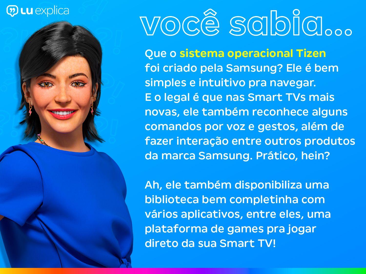 Smart TV 60” 4K UHD LED Samsung 60DU7700