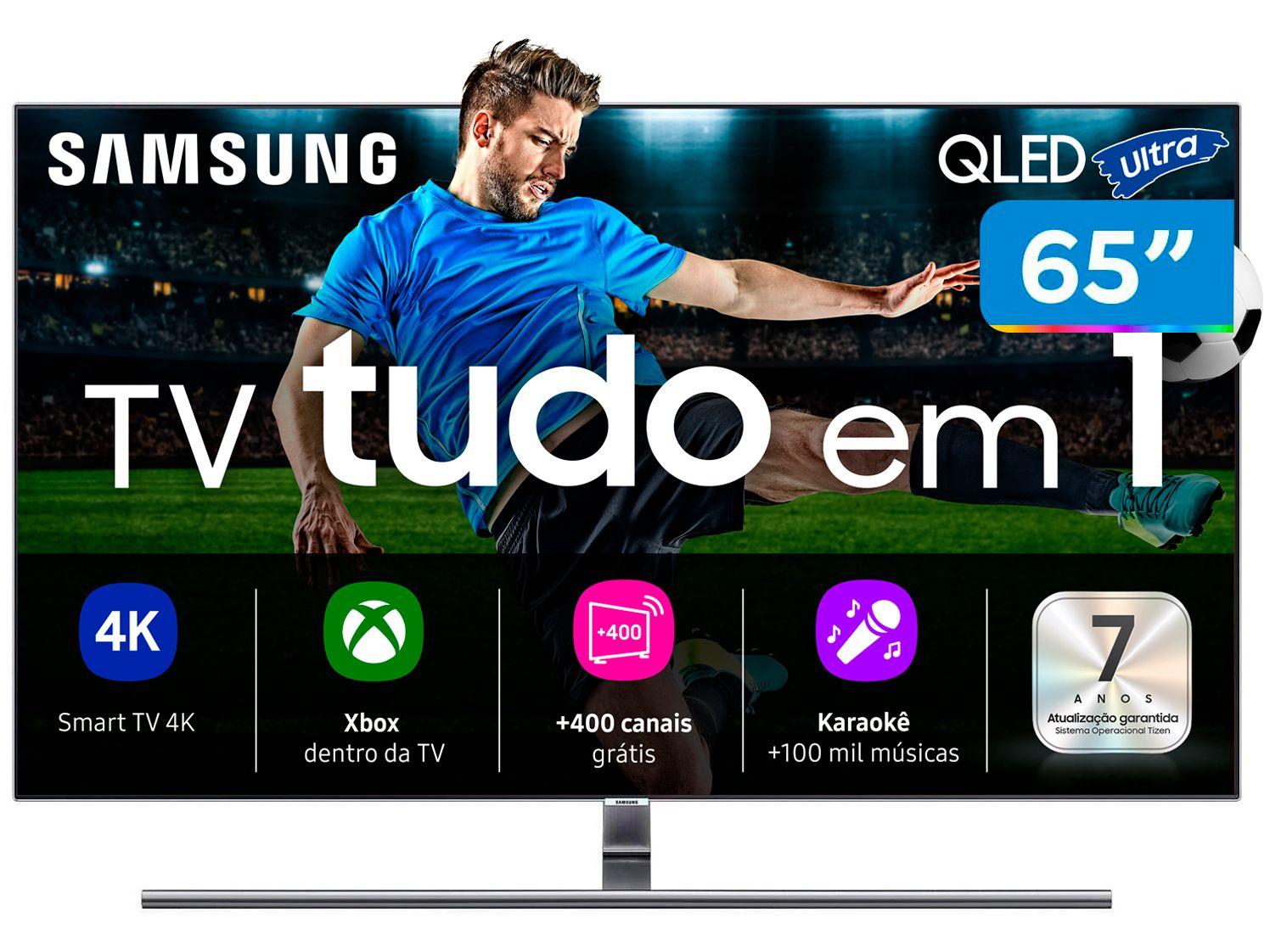 Smart TV 65” 4K QLED Samsung QN65Q7FNAGXZD