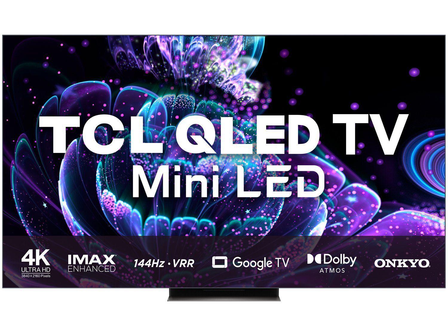 Smart TV 65” 4K QLED TCL 65C835 120Hz | Shopping Smiles