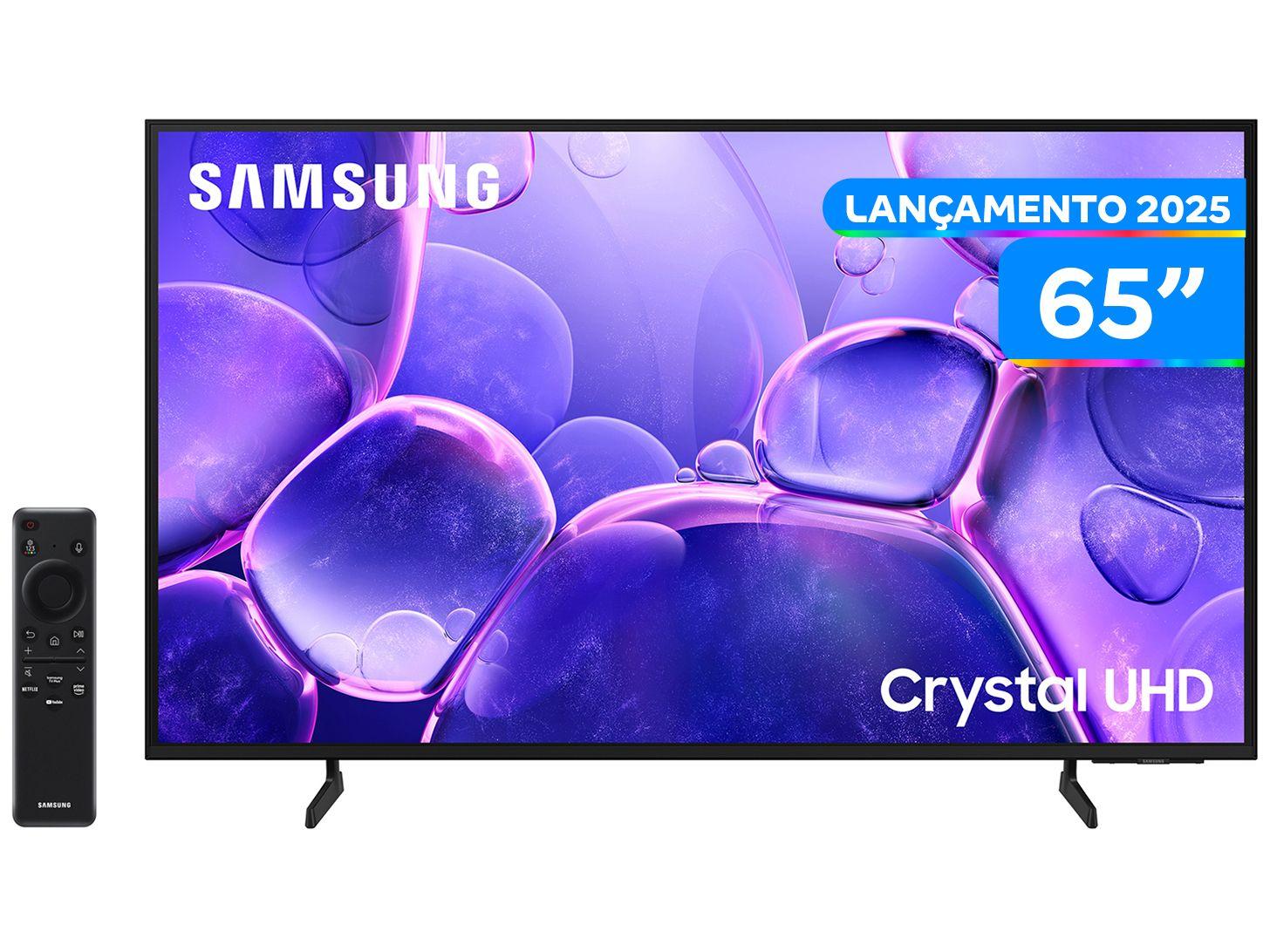 Smart TV 65" Samsung 4K UHD Crystal UHD UN65U8600FGXZD Tizen Bixby 3 HDMI