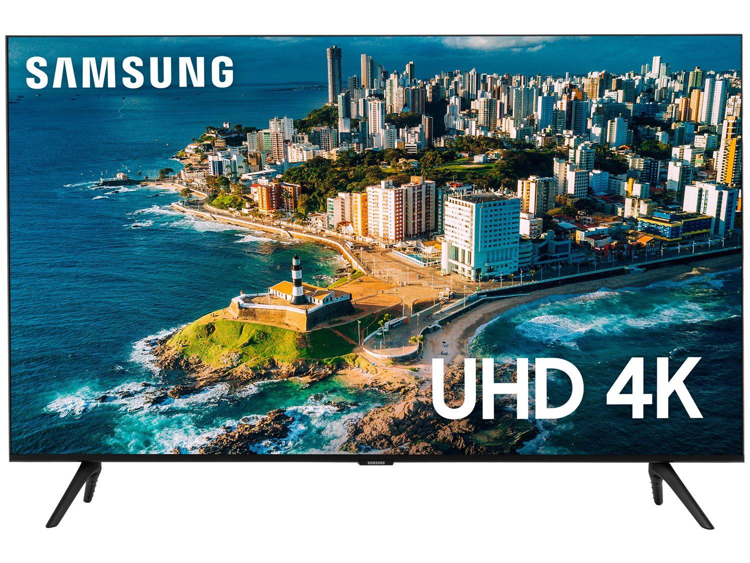 Smart TV 65” UHD 4K LED Samsung 65CU7700