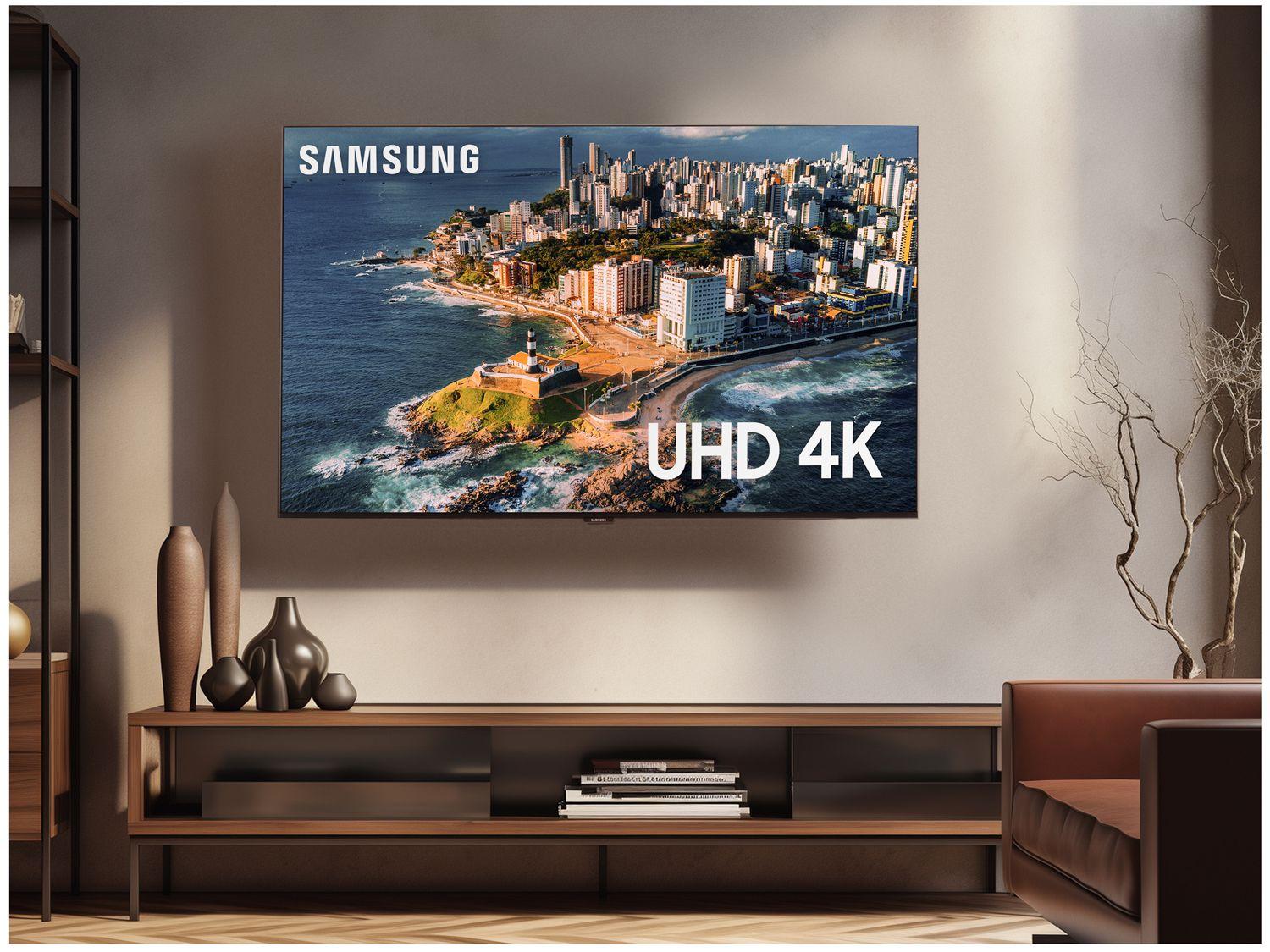 Smart TV 65” UHD 4K LED Samsung 65CU7700