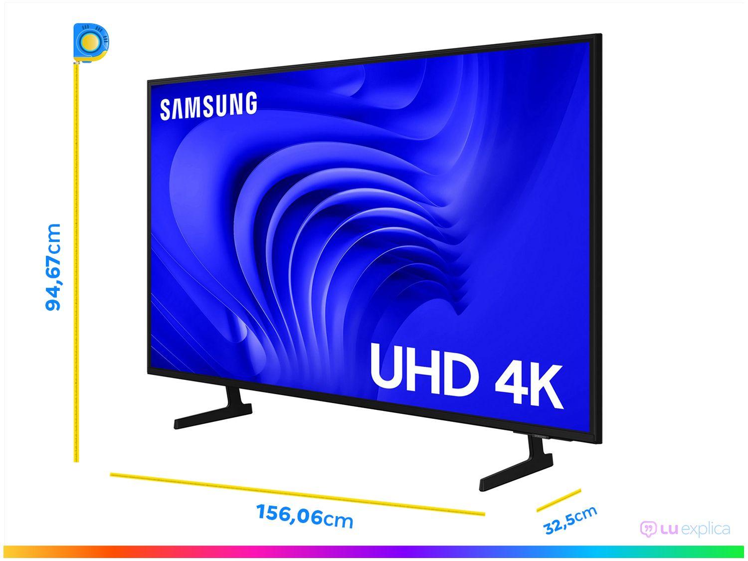 Smart TV 70” 4K UHD LED Samsung 70DU7700