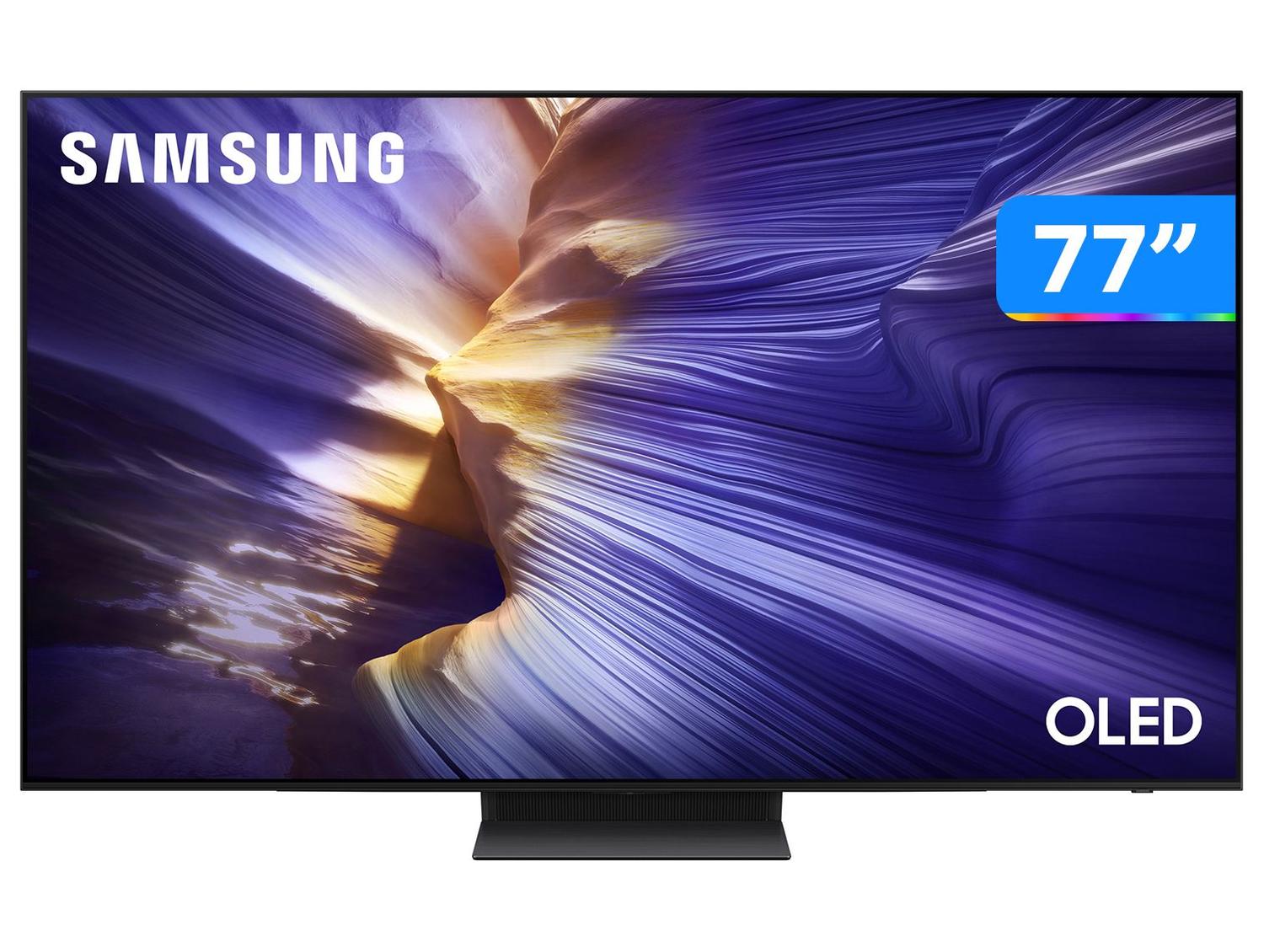 Smart TV 77" Samsung 4K Vision AI TV OLED 4K QN77S90FAGXZD Tizen 2025