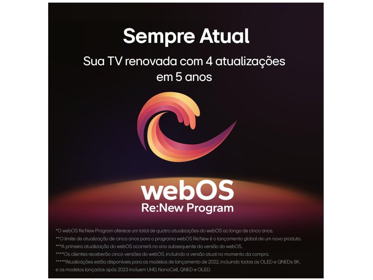 Smart TV 86" 4K LG Ultra HD 86UT8050 com Processador a5 Ger7 AI, Alexa/Chromecast integrado, Otimizador de Jogos, webOS 24 e Controle Smart Magic