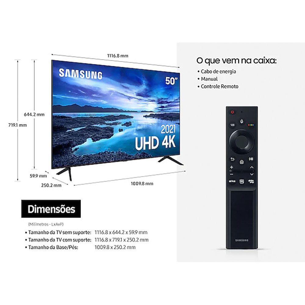 samsung crystal 4k 50 polegadas