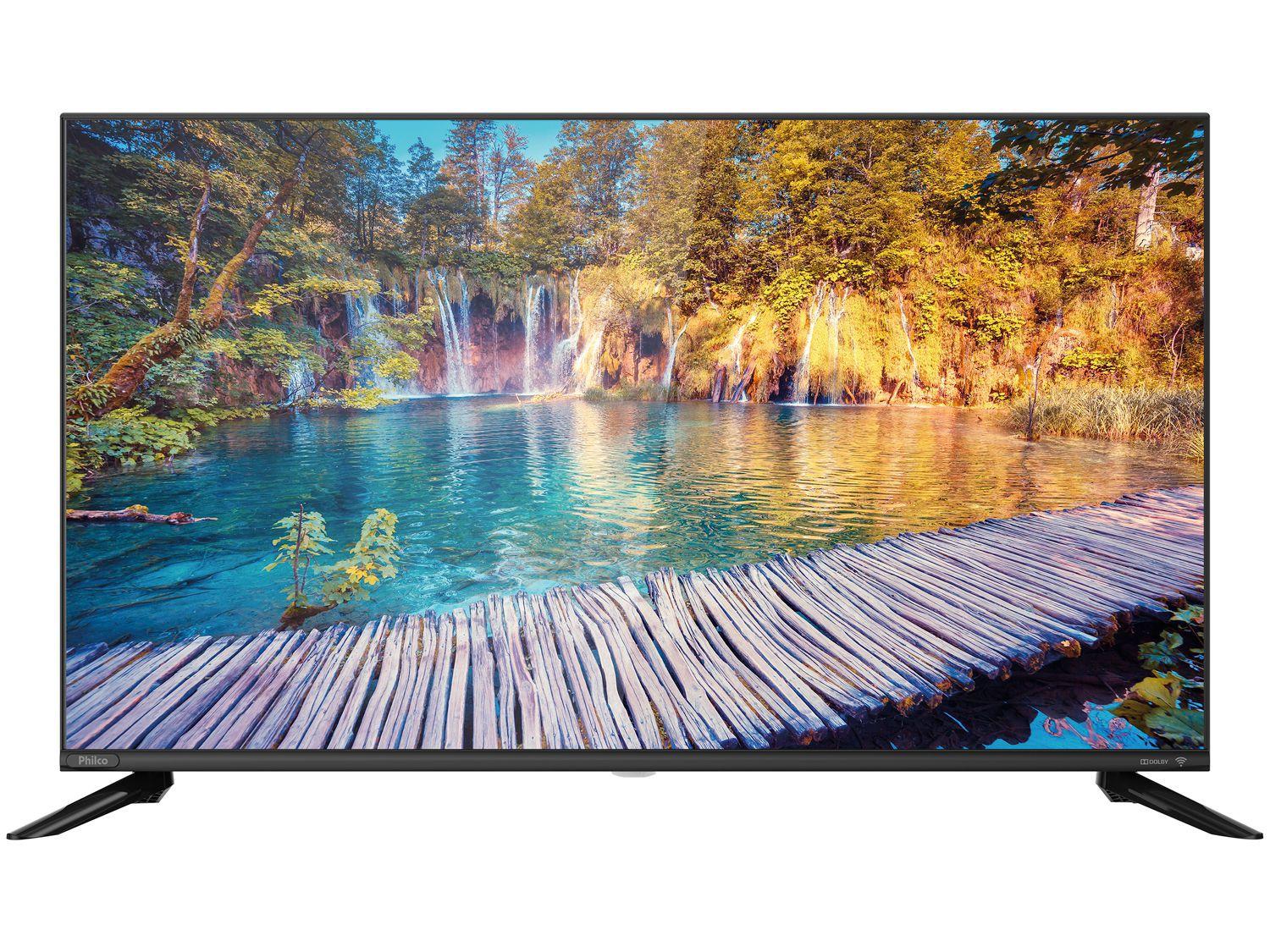Smart TV DLED 40” Philco PTV40G60SNBL - Wi-Fi 3 HDMI 2 USB - Smart TV ...