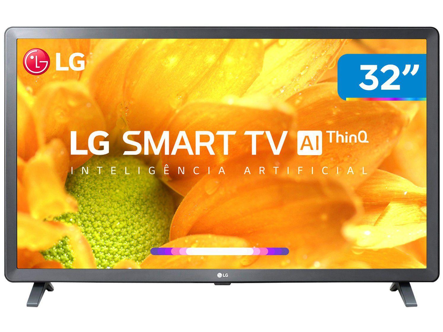 Imagem de Smart TV HD LED 32” LG 32LM625BPSB Wi-Fi Bluetooth