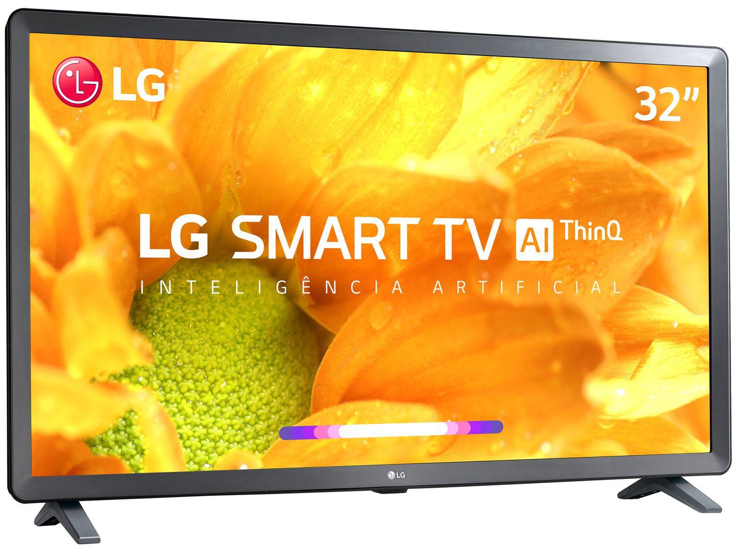 Imagem de Smart TV HD LED 32” LG 32LM625BPSB Wi-Fi Bluetooth