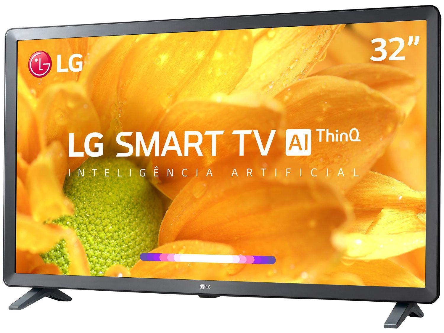 Imagem de Smart TV HD LED 32” LG 32LM625BPSB Wi-Fi Bluetooth