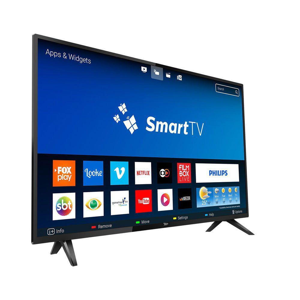 Smart Tv Led 32 Polegadas Philips 32phg5813 Hd Wi Fi 2 Usb 2 Hdmi Com