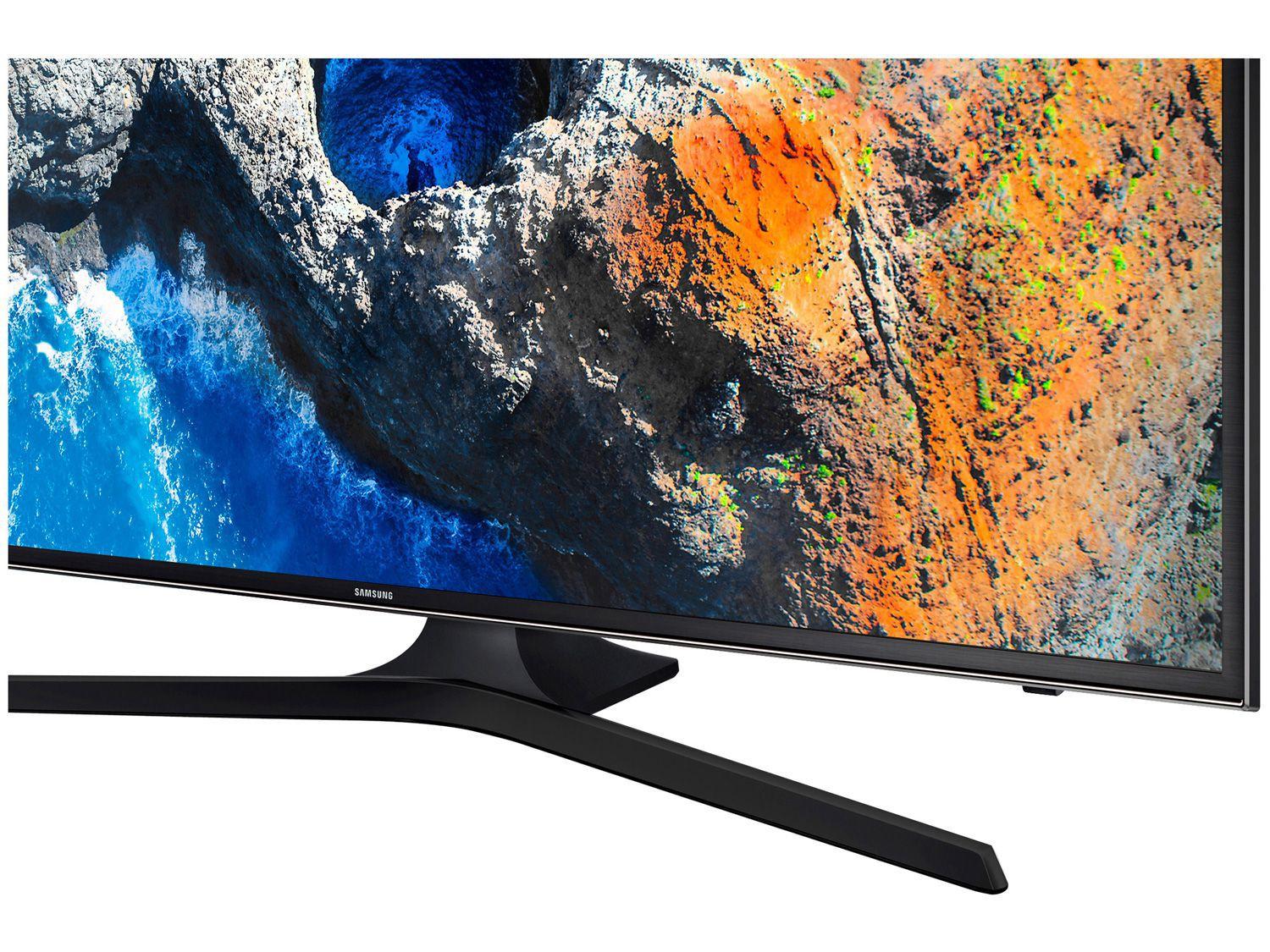 Smart TV LED 40” Samsung 4K/Ultra HD 40MU6100 Tizen Conversor Digital