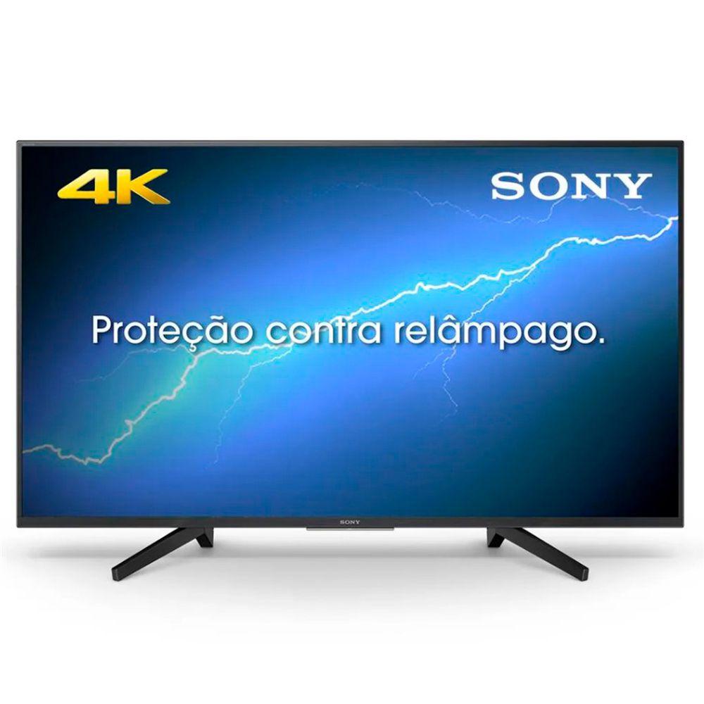 Smart TV LED 49” Ultra HD 4K Sony KD-49X705F 3 HDMI 3 USB Wi-Fi - Smart ...