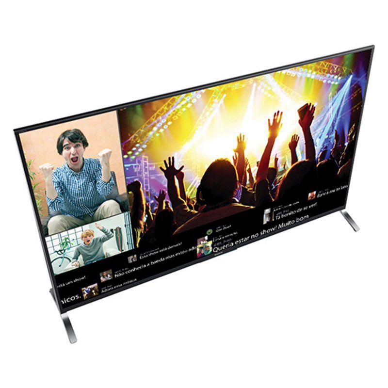 Smart TV LED 70 Polegadas Sony 3D Full HD WiFi KDL70W855B Smart TV