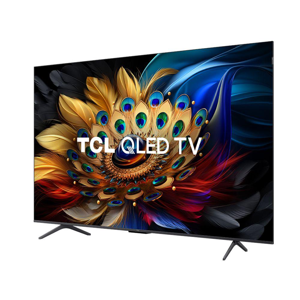 Smart TV QLED 55 Google TV Ultra HD 4K TCL C655 Comando de Voz HDR10 120Hz DLG HDMI 2.1 Bluetooth TV 4K Ultra HD Magazine Luiza
