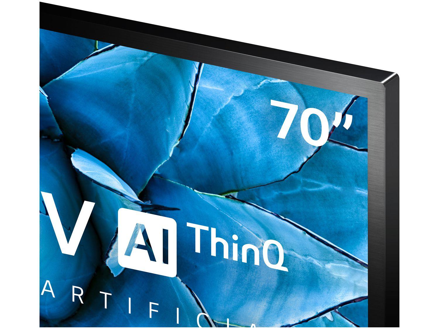 Smart TV UHD 4K LED 70” LG 70UN7310PSC Wi-Fi - Bluetooth HDR ...