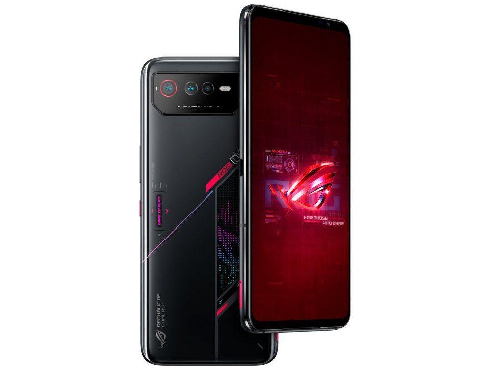 Smartphone Asus Rog Phone 6 256GB Black 5G Snapdragon SM8475 8GB