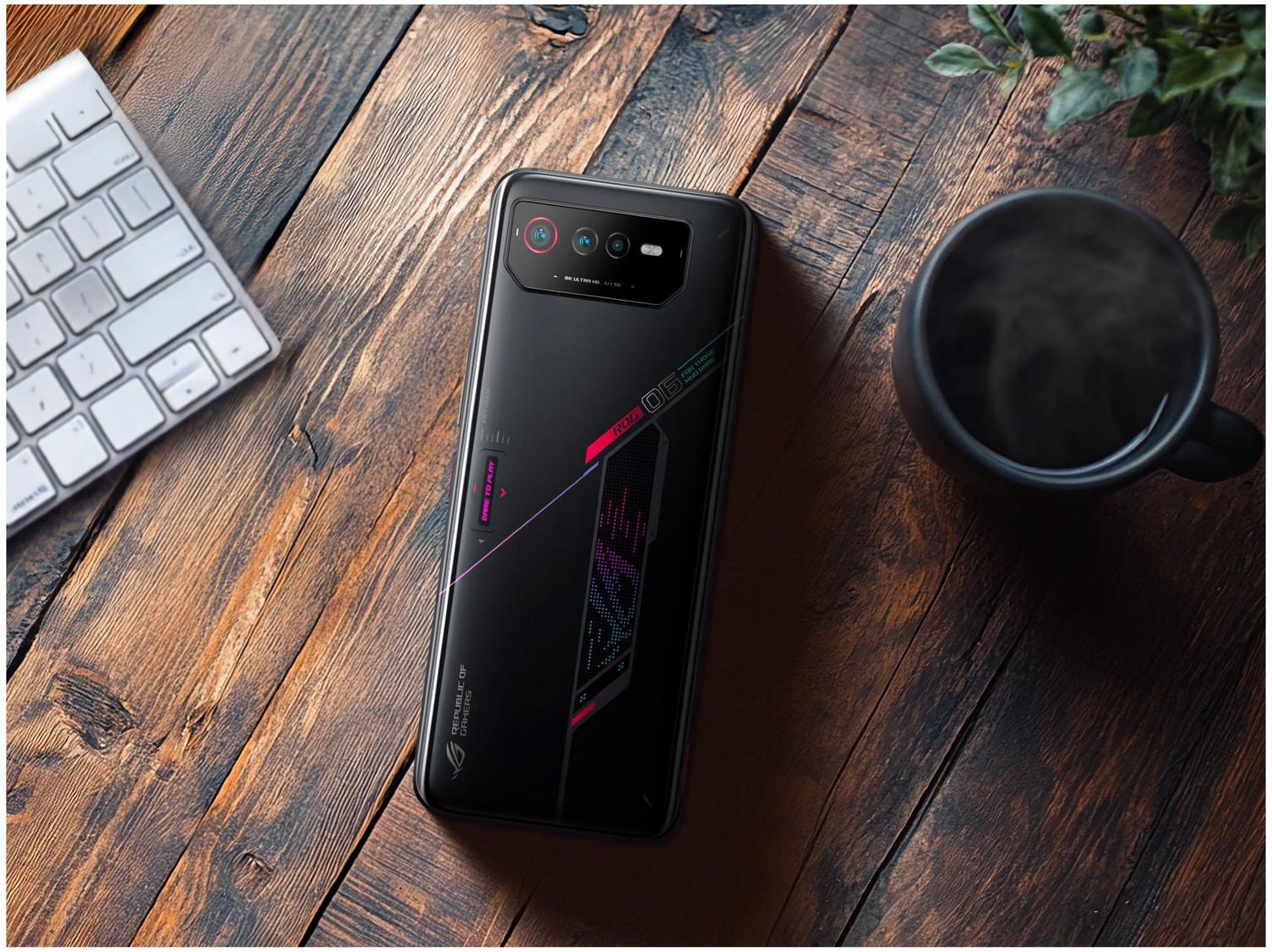 Smartphone Asus Rog Phone 6 256GB Black 5G Snapdragon SM8475 8GB