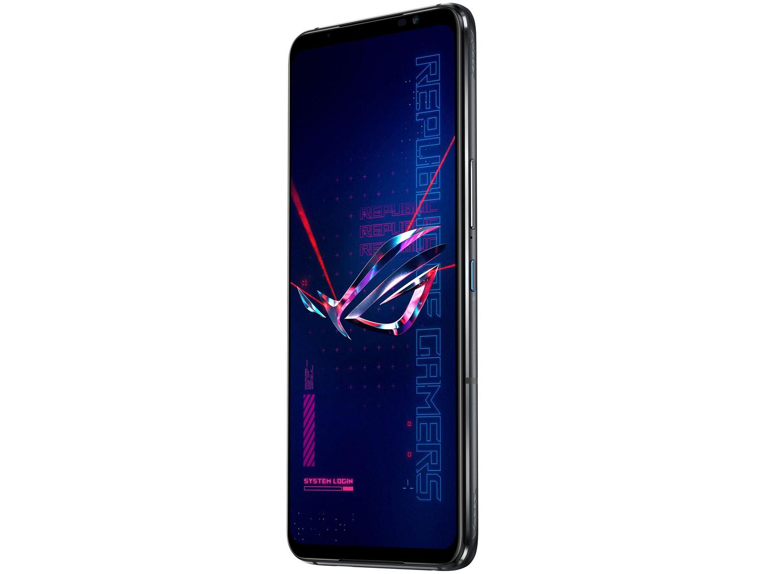 Smartphone Asus Rog Phone 6 Pro 512GB 5G Branco Snapdragon 8+ Gen 1 18GB RAM 6,78" Câm. Tripla + Selfie 12MP Dual Chip