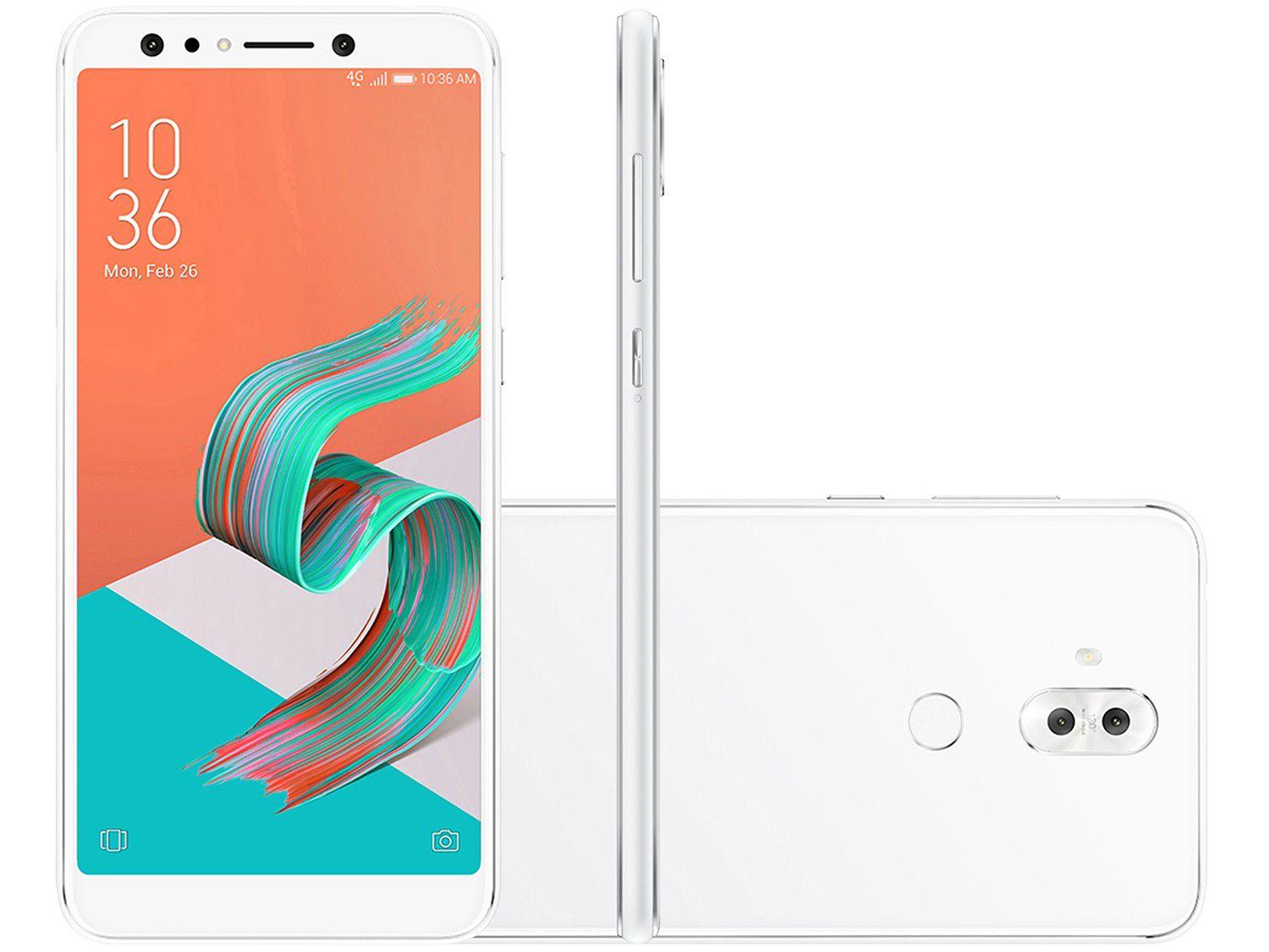 smartphone asus zenfone 5 selfie pro 128gb vermelho