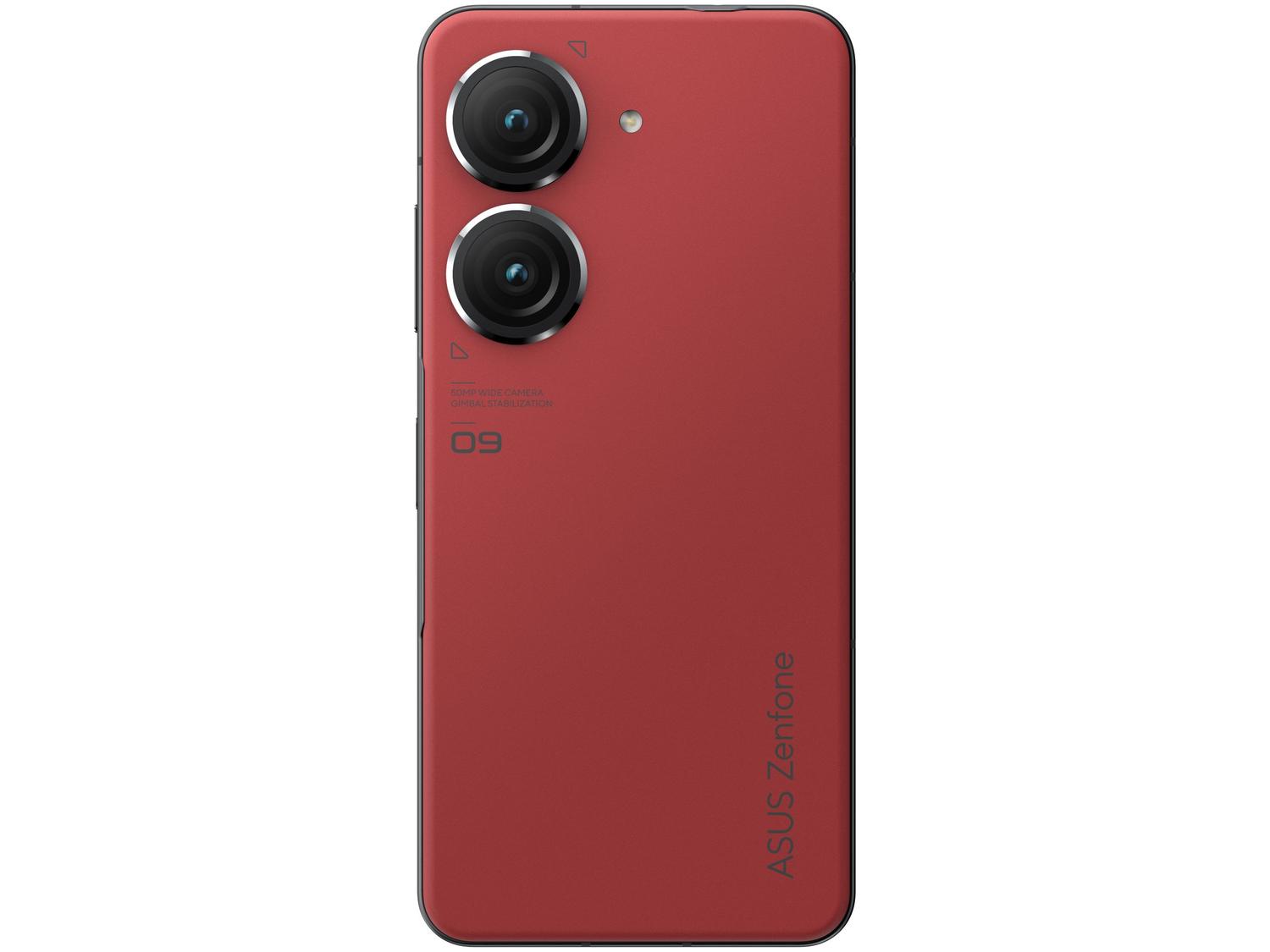 Smartphone Asus Zenfone 9 128GB Vermelho 5G Snapdragon 8+ 8GB RAM 5,92" Câm. Dupla + Selfie 12MP