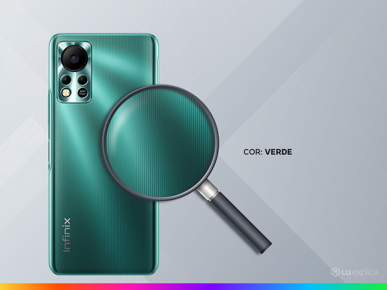 Smartphone Infinix Hot 11S 128GB Verde 4G 6GB RAM 6,78” Câm. Tripla ...