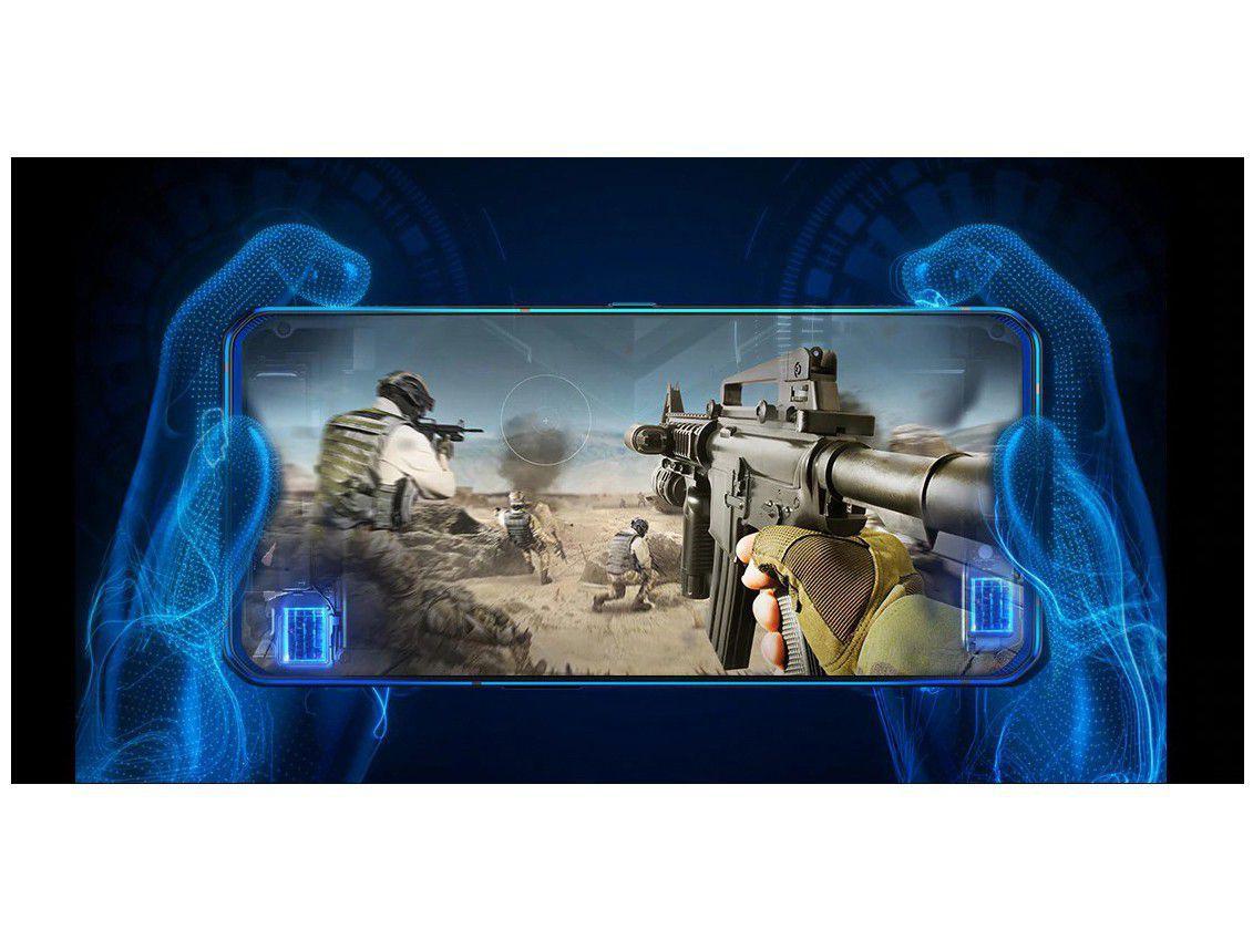 Smartphone Lenovo Legion Phone Duel 256GB - Blazing Blue 5G 12GB RAM 6,65” Câm. Dupla