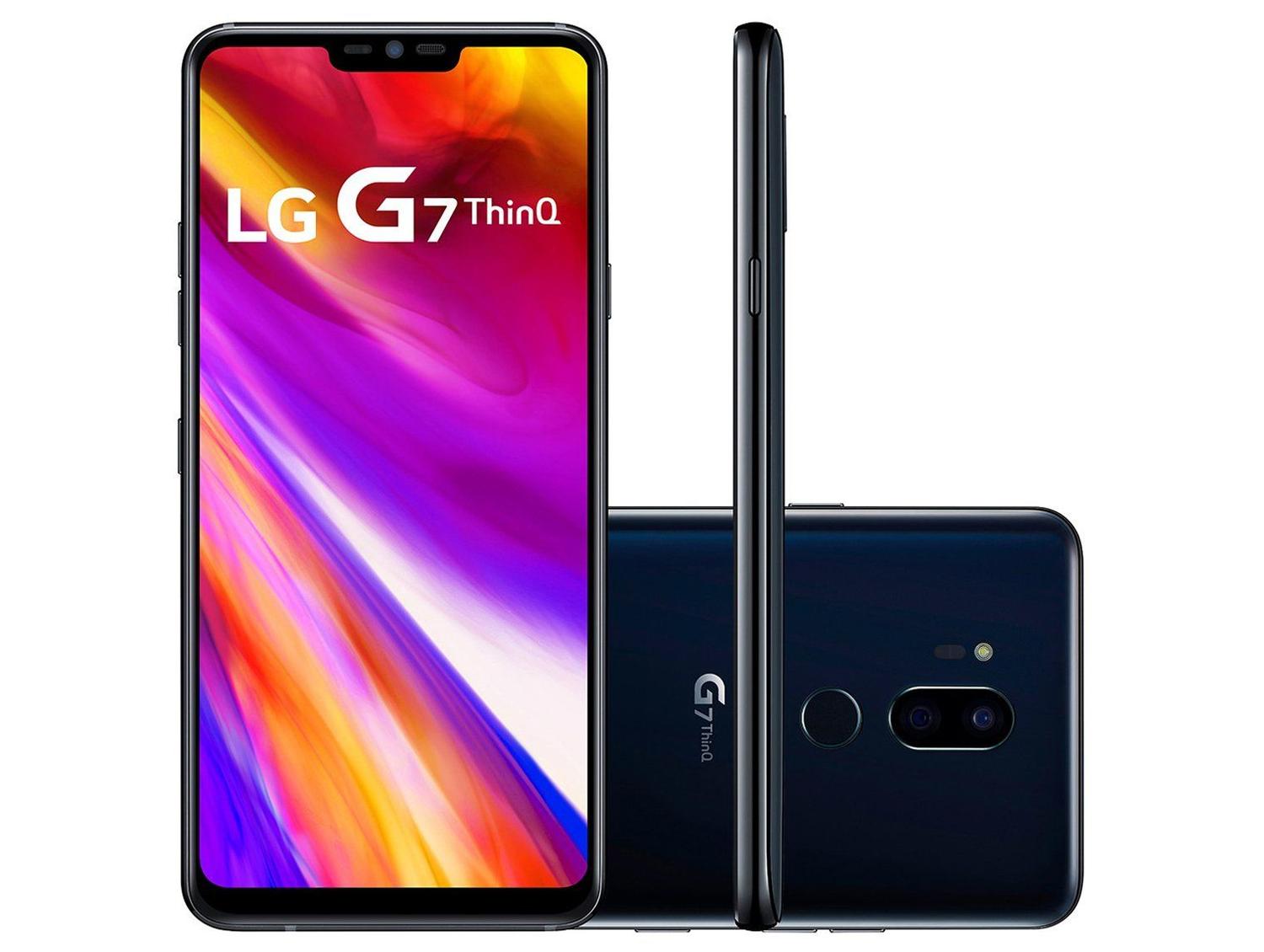 Smartphone LG G7 ThinQ 64GB Preto 4G Octa Core